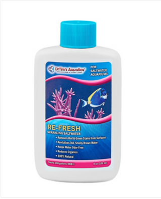 Dr. Tim’s Re-Fresh Natural Sparkling Water for Saltwater Aquaria 4 oz